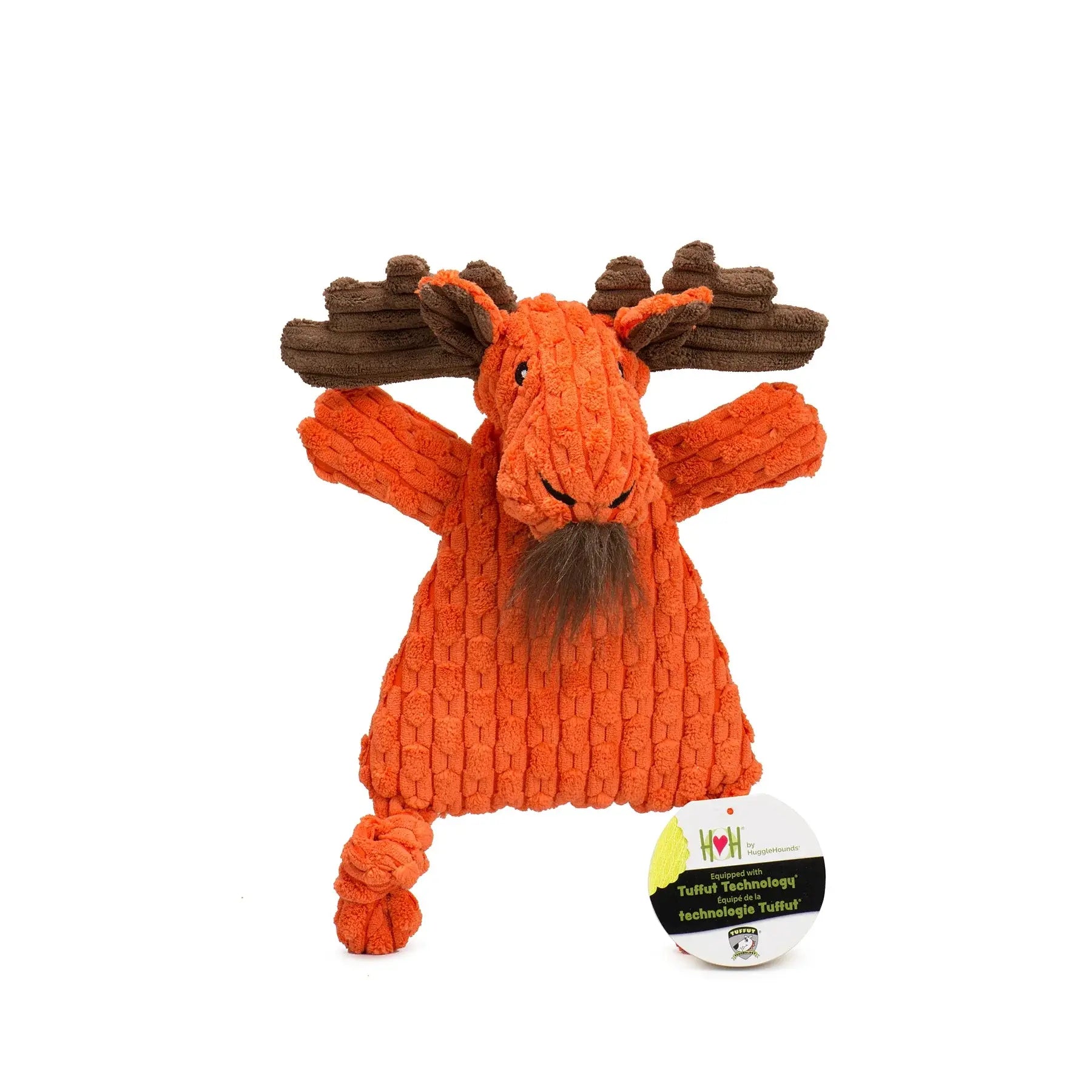 Morris Moose HuggleFlatties™ Durable Plush Dog Toy - HuggleHounds - Flyclothing LLC