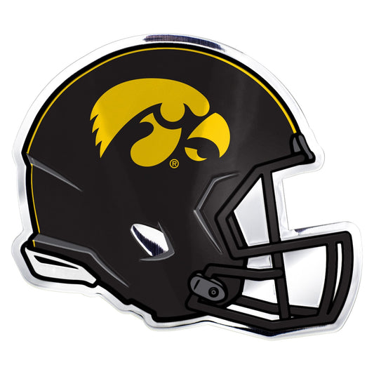 Iowa Hawkeyes Heavy Duty Aluminium Helmet Emblem - Iowa