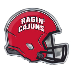 Louisiana-Lafayette Ragin' Cajuns Heavy Duty Aluminium Helmet Emblem - Louisiana-Lafayette