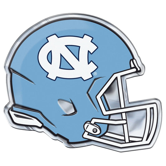North Carolina Tar Heels Heavy Duty Aluminium Helmet Emblem - North Carolina