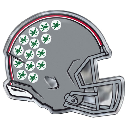Ohio State Buckeyes Heavy Duty Aluminium Helmet Emblem - Ohio State