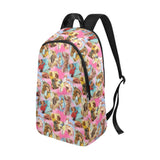 Baha Ranch Vintage Cowgirl Collage Backpack