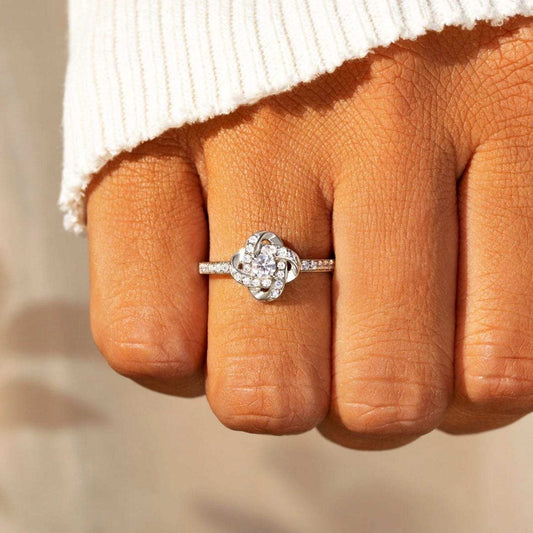 925 Sterling Silver Inlaid Zircon Ring - Trendsi - Flyclothing LLC