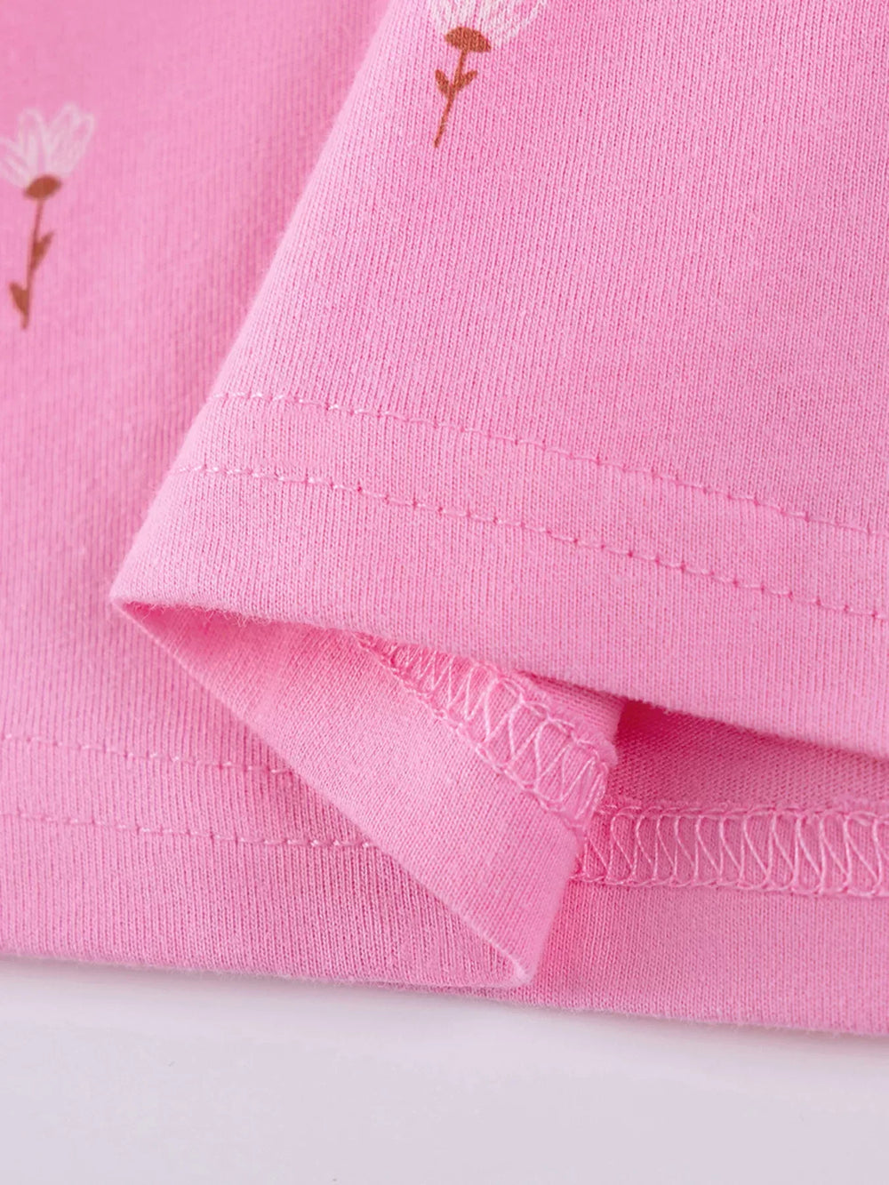 Children's Bunny Applique Casual Dress - Trendsi - Flyclothing LLC