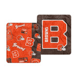 Cleveland Browns Dream Weave Throw 50x60 - Logo Brands - Flyclothing LLC