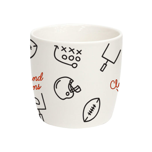 Cleveland Browns 18oz Playmaker Mug - Logo Brands - Flyclothing LLC
