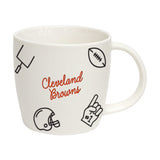 Cleveland Browns 18oz Playmaker Mug - Logo Brands - Flyclothing LLC