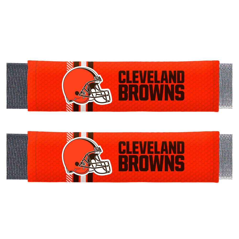 NFL - Cleveland Browns Rally Seatbelt Pad - Pair - Logo Brands - Flyclothing LLC