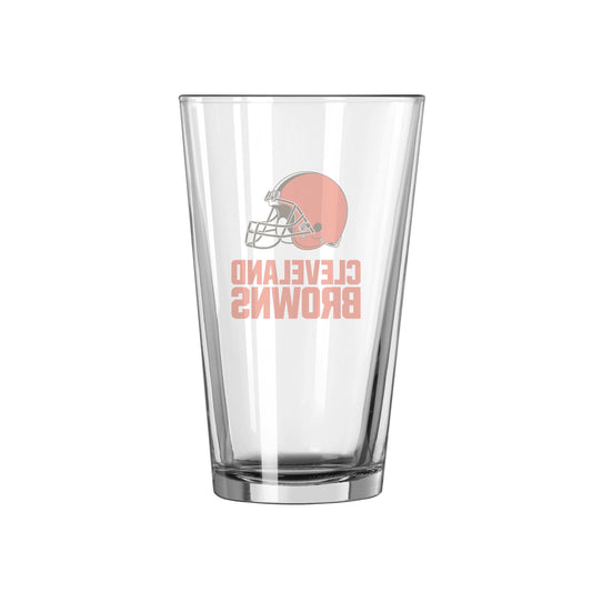 Cleveland Browns 16oz Swagger Pint Glass - Logo Brands - Flyclothing LLC