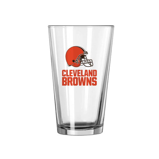 Cleveland Browns 16oz Swagger Pint Glass - Logo Brands - Flyclothing LLC