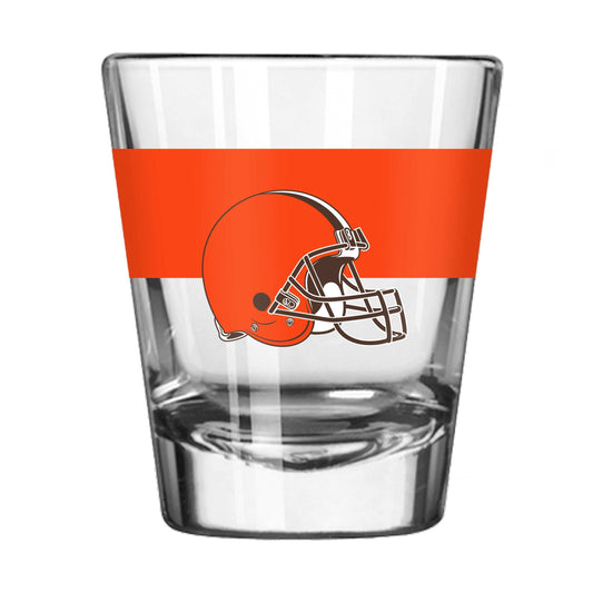 Cleveland Browns 2oz Colorblock Shot Glass - Logo Brands - Flyclothing LLC