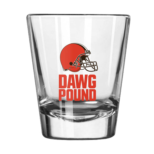 Cleveland Browns 2oz Slogan Shot Glass - Logo Brands - Flyclothing LLC