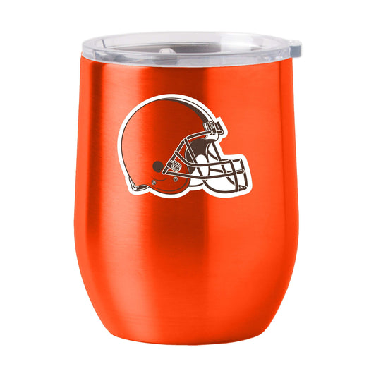 Cleveland Browns 16oz Gameday Stainless Curved Beverage - Logo Brands - Flyclothing LLC