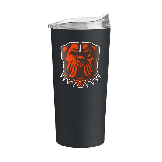 Cleveland Browns Bulldog 20oz Powder Coat Tumbler - Logo Brands - Flyclothing LLC