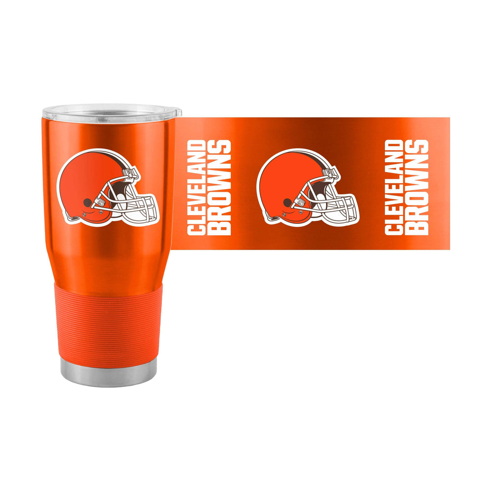 Cleveland Browns Gameday 30 oz Stainless Tumbler - Logo Brands - Flyclothing LLC