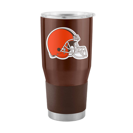 Cleveland Browns Brown 30oz Gameday Stainless Steel Tumbler - Logo Brands - Flyclothing LLC