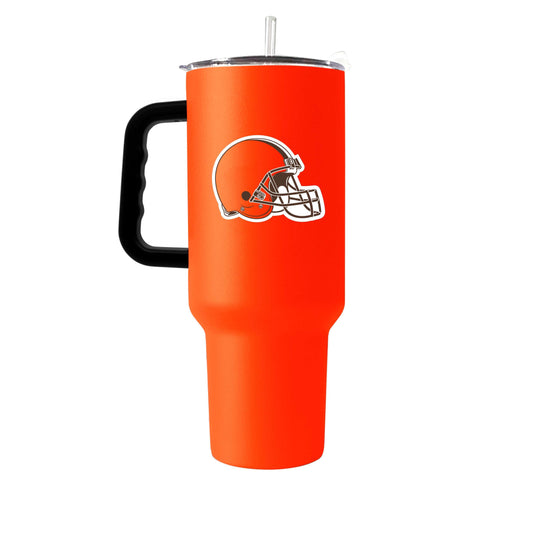 Cleveland Browns 40oz Flipside Powder Coat Tumbler - Logo Brands - Flyclothing LLC