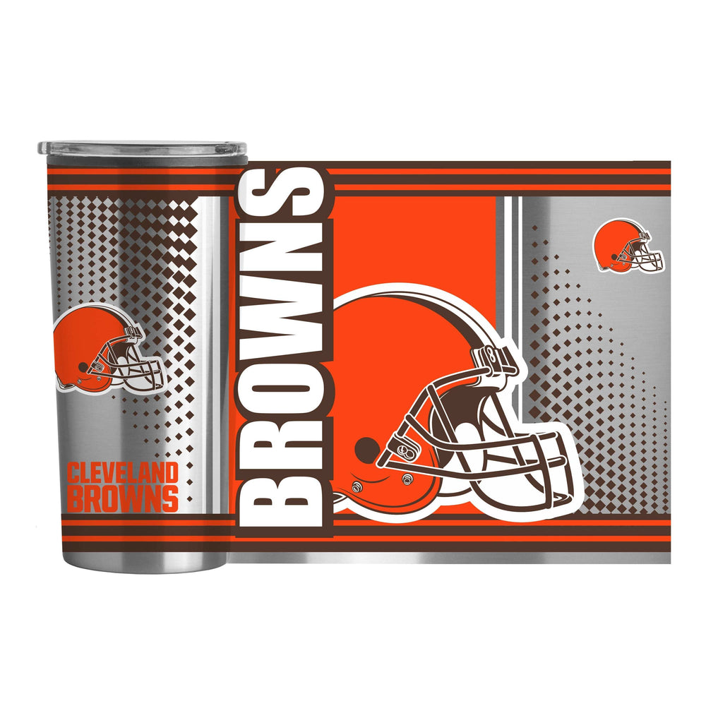 Cleveland Browns 20oz Hero Fusion Tumbler - Logo Brands - Flyclothing LLC