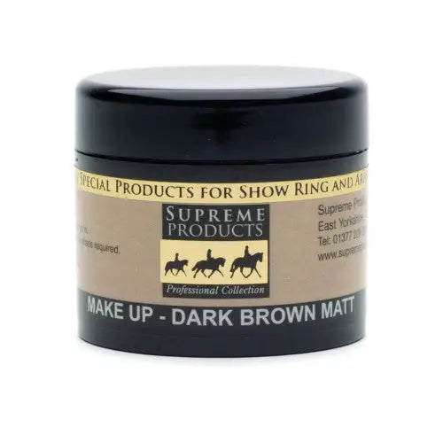 Supreme Products Make Up Dark Brown Matt - 50ml - Breeches.com - Flyclothing LLC