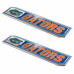 Florida Gators 2 Piece Heavy Duty Aluminum Embossed Truck Emblem Set - Florida