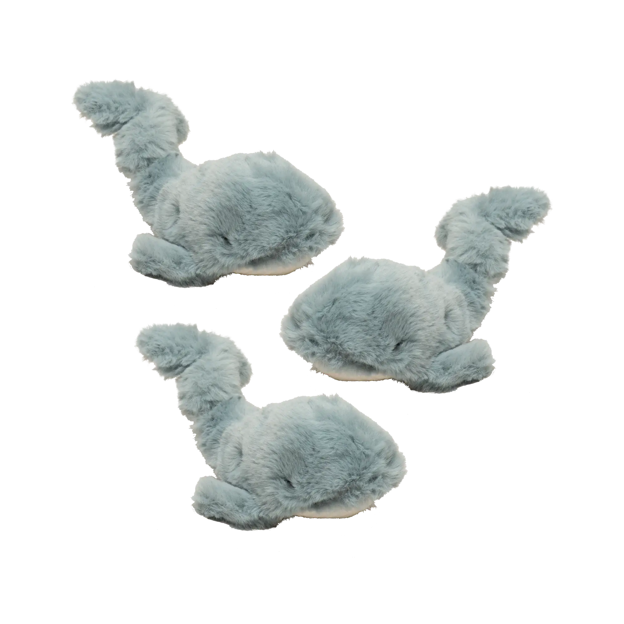 Mobie Whale Wee Huggles® Plush Dog Toys, 3 Pack - HuggleHounds - Flyclothing LLC