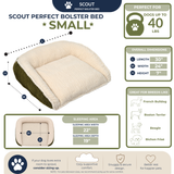 Scout Perfect Bolster Dog Bed - HuggleHounds - Flyclothing LLC