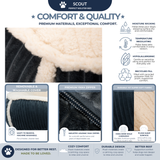 Scout Perfect Bolster Dog Bed