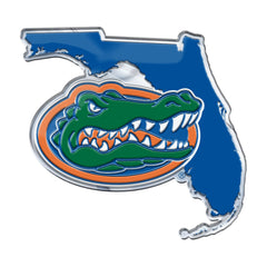 Florida Gators Team State Aluminum Embossed Emblem - Florida