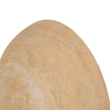 Set of Two Beige Stone Orb Decorative Bookends - Homeroots - Flyclothing LLC
