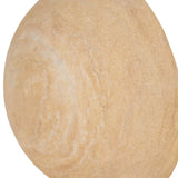Set of Two Beige Stone Orb Decorative Bookends - Homeroots - Flyclothing LLC