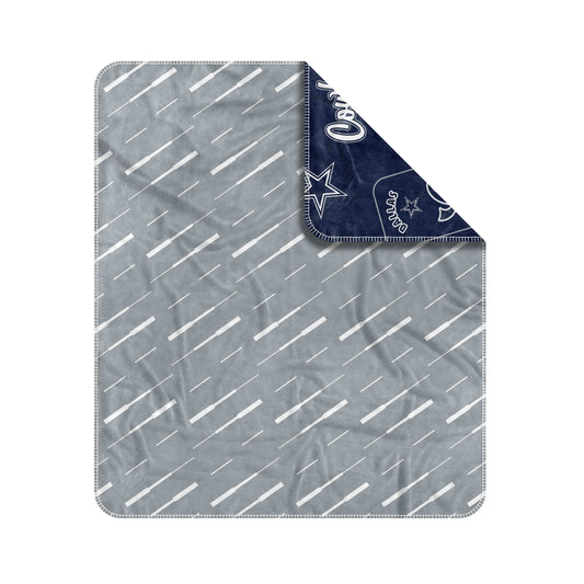 Dallas Cowboys Dream Weave Throw 50x60 - Logo Brands - Flyclothing LLC