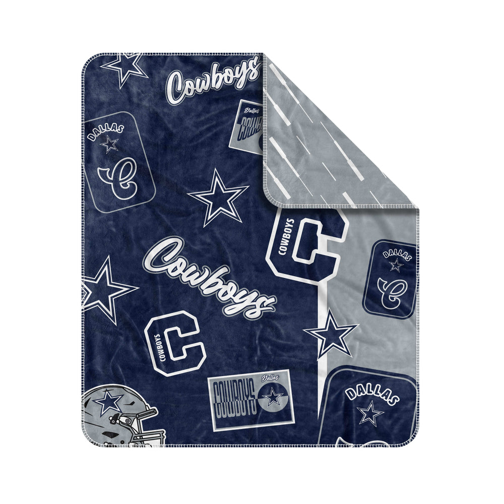 Dallas Cowboys Dream Weave Throw 50x60 - Logo Brands - Flyclothing LLC