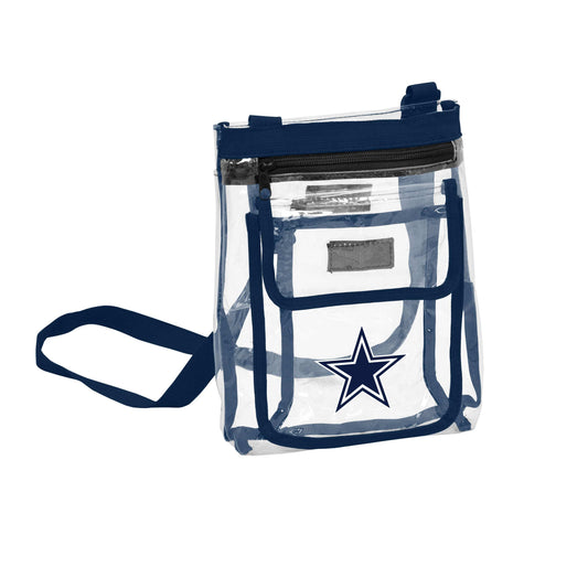 Dallas Cowboys Clear Crossbody - Logo Brands - Flyclothing LLC