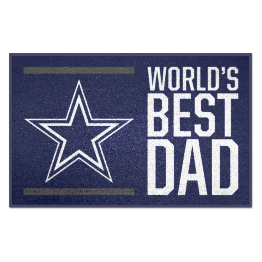 NFL - Dallas Cowboys Starter Mat - World's Best Dad