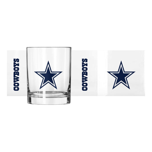 Dallas Cowboys 14oz Gameday Rocks Glass - Logo Brands - Flyclothing LLC