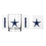 Dallas Cowboys 14oz Gameday Rocks Glass - Logo Brands - Flyclothing LLC
