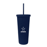 Dallas Cowboys 24oz Studded Tumbler - Logo Brands - Flyclothing LLC