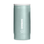 Dallas Cowboys Vertical Powder Coat Slim Can Coolie - Logo Brands - Flyclothing LLC