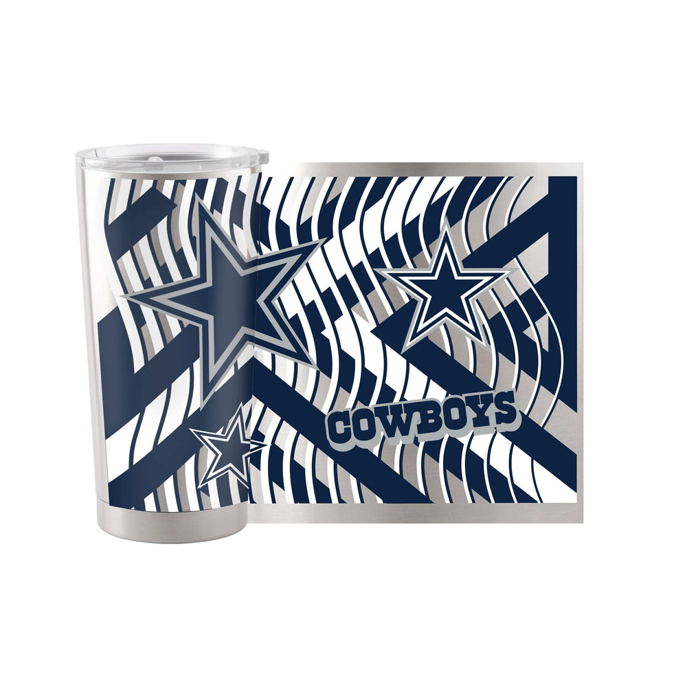 Dallas Cowboys Flex 20oz Stainless Tumbler - Logo Brands - Flyclothing LLC