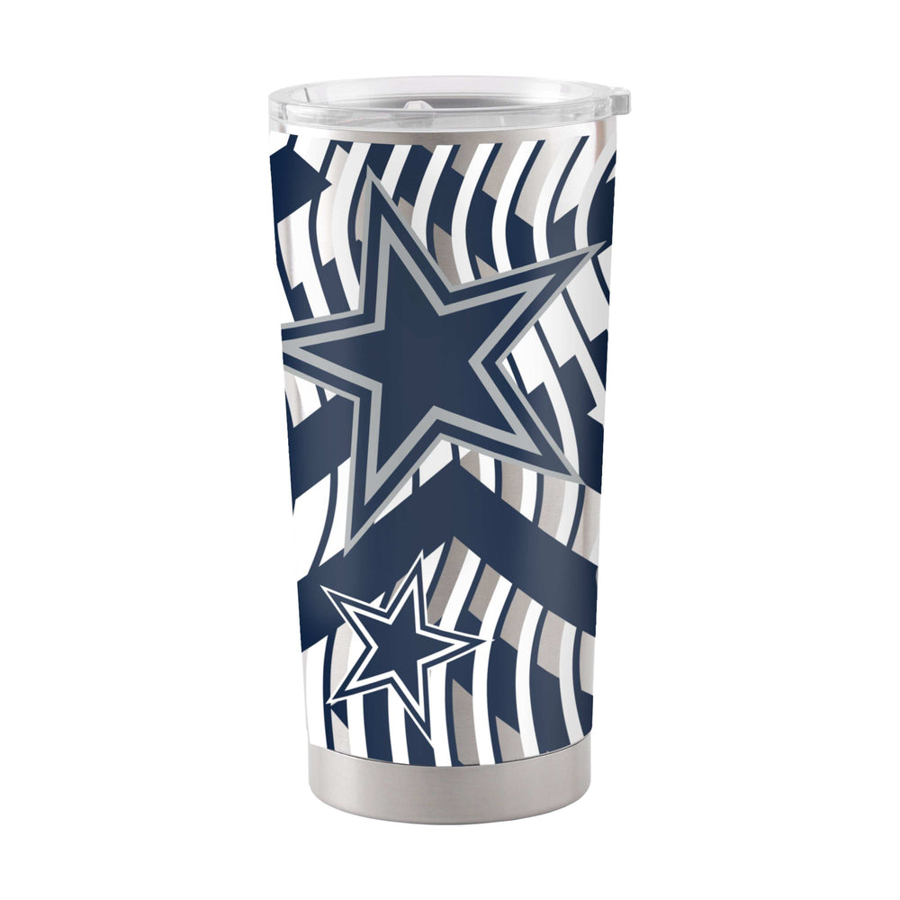 Dallas Cowboys Flex 20oz Stainless Tumbler - Logo Brands - Flyclothing LLC