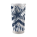 Dallas Cowboys Flex 20oz Stainless Tumbler - Logo Brands - Flyclothing LLC