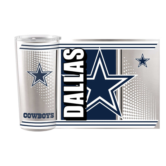 Dallas Cowboys 20oz Hero Stainless Tumbler - Logo Brands - Flyclothing LLC
