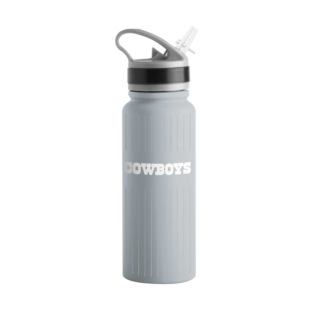 Dallas Cowboys 25oz Vertical Stripes Single Wall Flip Top Bottle - Logo Brands - Flyclothing LLC
