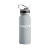 Dallas Cowboys 25oz Vertical Stripes Single Wall Flip Top Bottle - Logo Brands - Flyclothing LLC