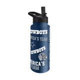 Dallas Cowboys 34oz Native Quencher Bottle