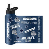Dallas Cowboys 34oz Native Quencher Bottle