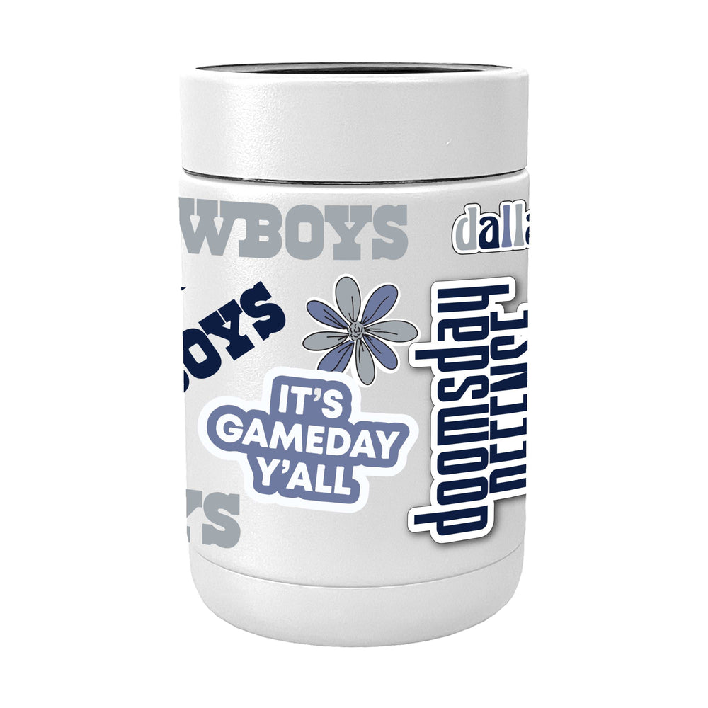 Dallas Cowboys Powder Native Coat Coolie - Logo Brands - Flyclothing LLC