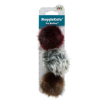 HuggleKats® Fur Ballies Cat Toys, 3 Pack - HuggleHounds - Flyclothing LLC