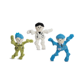 Wee Huggles® Assorted Dog People™ Plush Dog Toys, 3 Pack - HuggleHounds - Flyclothing LLC