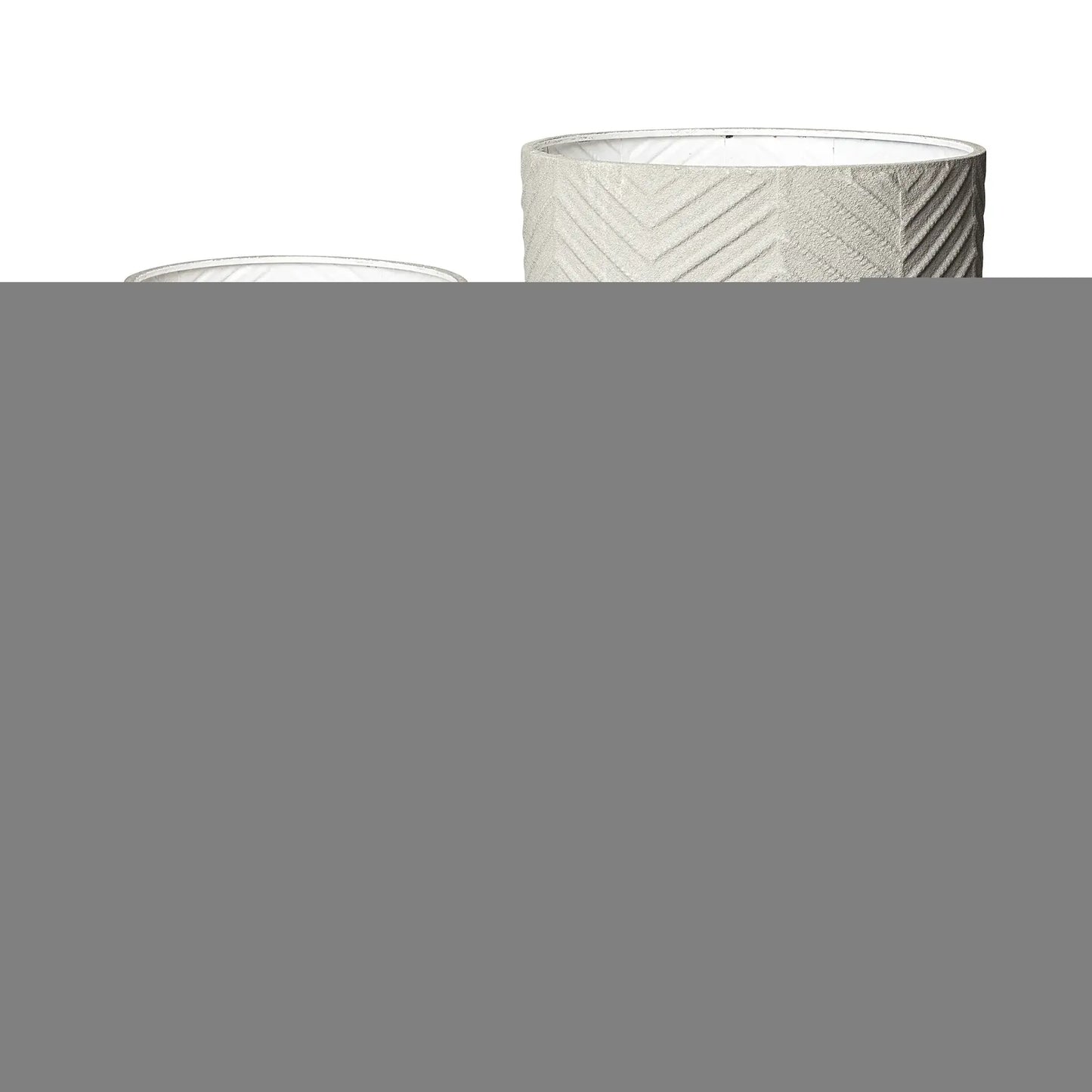 Set of Two Black Metal 20 Ounce Round Pot Planters - Homeroots - Flyclothing LLC